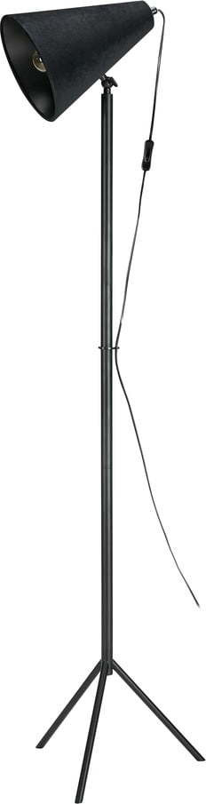 Černá stojací lampa Markslöjd Cilla Floor, výška 1,5 m