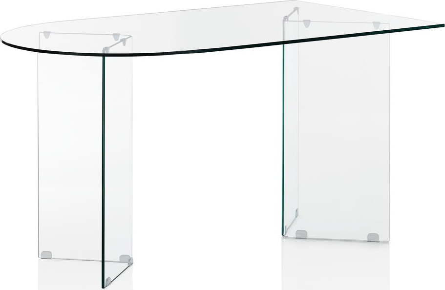 Skleněný jídelní stůl 80x130 cm Kaya – Tomasucci