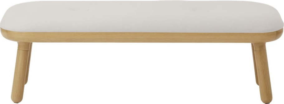 Bílá lavice Paff Low – UMAGE