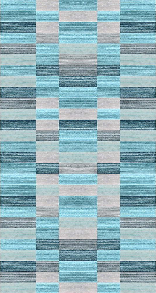 Modrý pratelný koberec 50x80 cm Hali – Vitaus