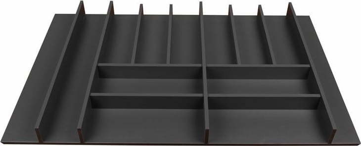 Černý příborník do zásuvky 78 x 47 cm Wood Line – Elletipi