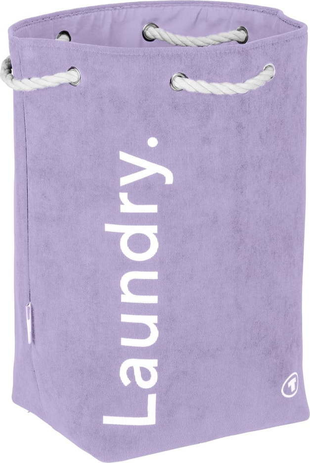 Fialový látkový koš na prádlo 35,5 l Tom Tailor – Wenko