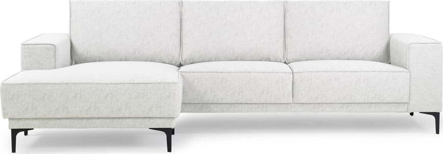 Bílá rohová pohovka (levý roh) Copenhagen – Scandic