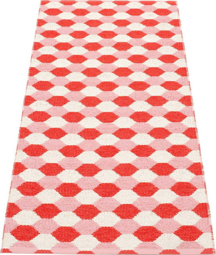 Červený vnitřní a venkovní běhoun 70x160 cm Dana Coral – Pappelina