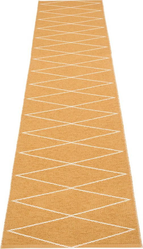 Okrově žlutý vnitřní a venkovní běhoun 70x320 cm Max Ochre – Pappelina