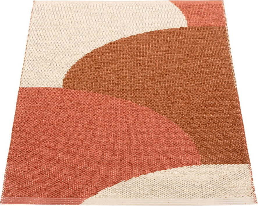 Vnitřní a venkovní koberec v cihlové barvě 70x90 cm Hill Brick Rust – Pappelina