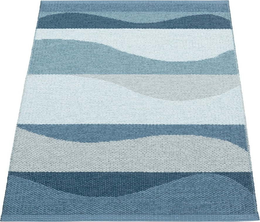 Modrý vnitřní a venkovní koberec 70x100 cm Urvi Water – Pappelina
