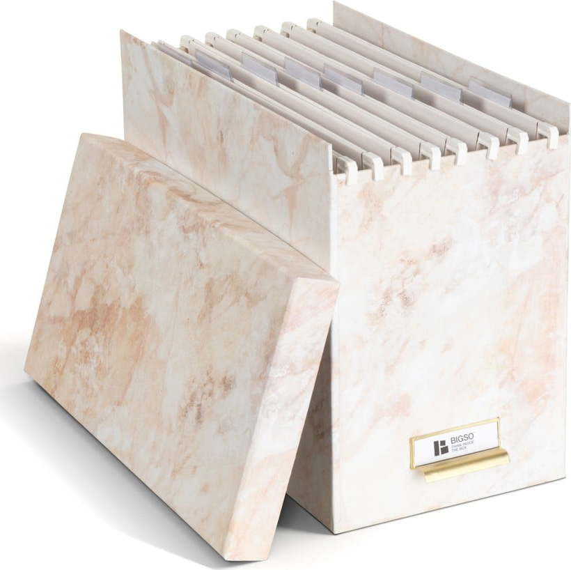 Kartonový organizér na dokumenty Johan Paper Laminate – Bigso