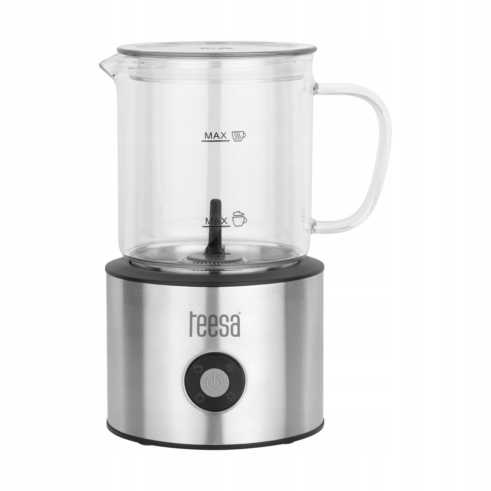 Napěňovač mléka Teesa Aroma F60 elektrický šlehací ohřívač 600 W