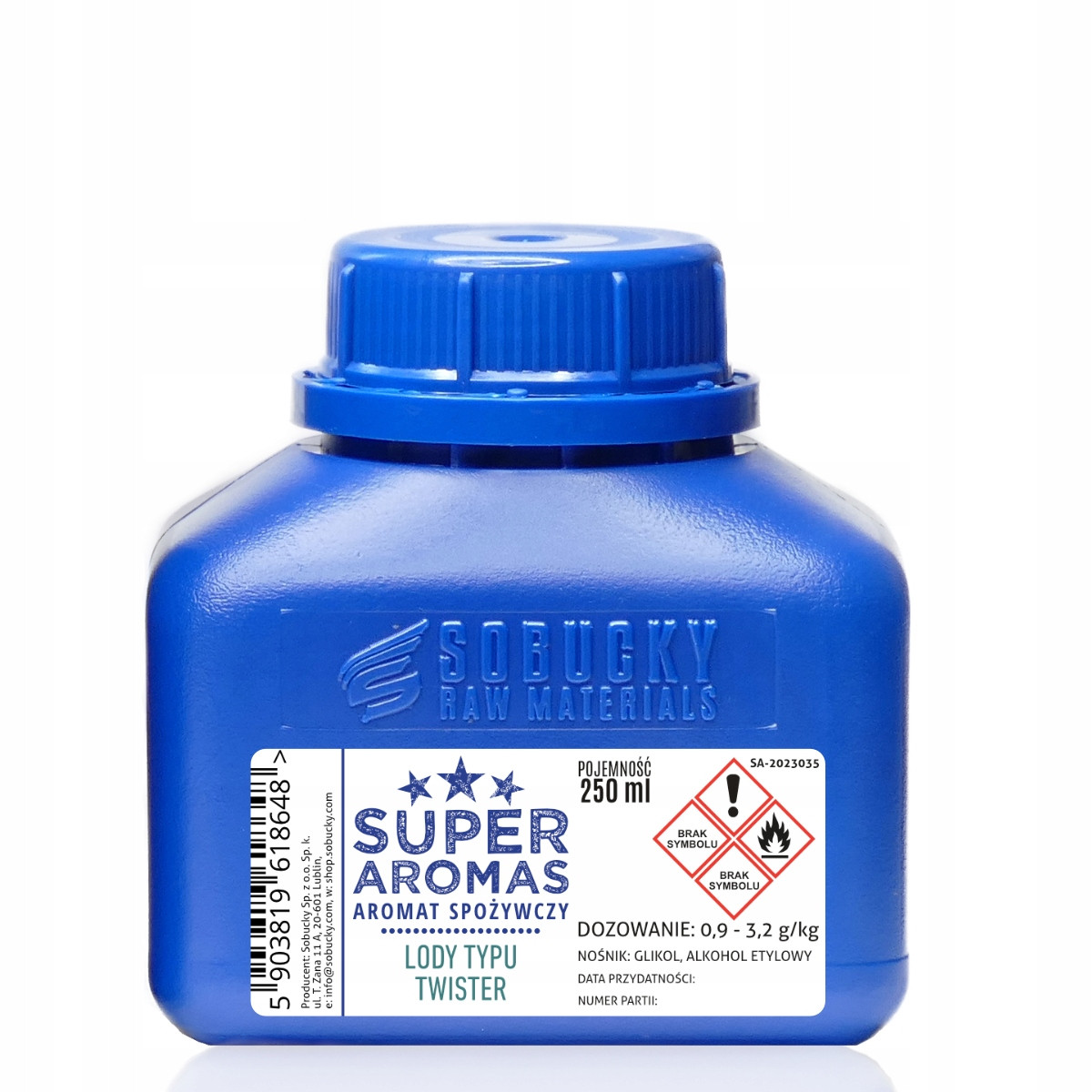 Aromas Potravinářská zmrzlina typu Twister 250 ml