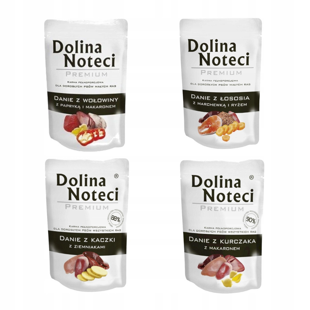 Dolina Noteci Jídlo Mix chutí 10x300g pro všechna plemena