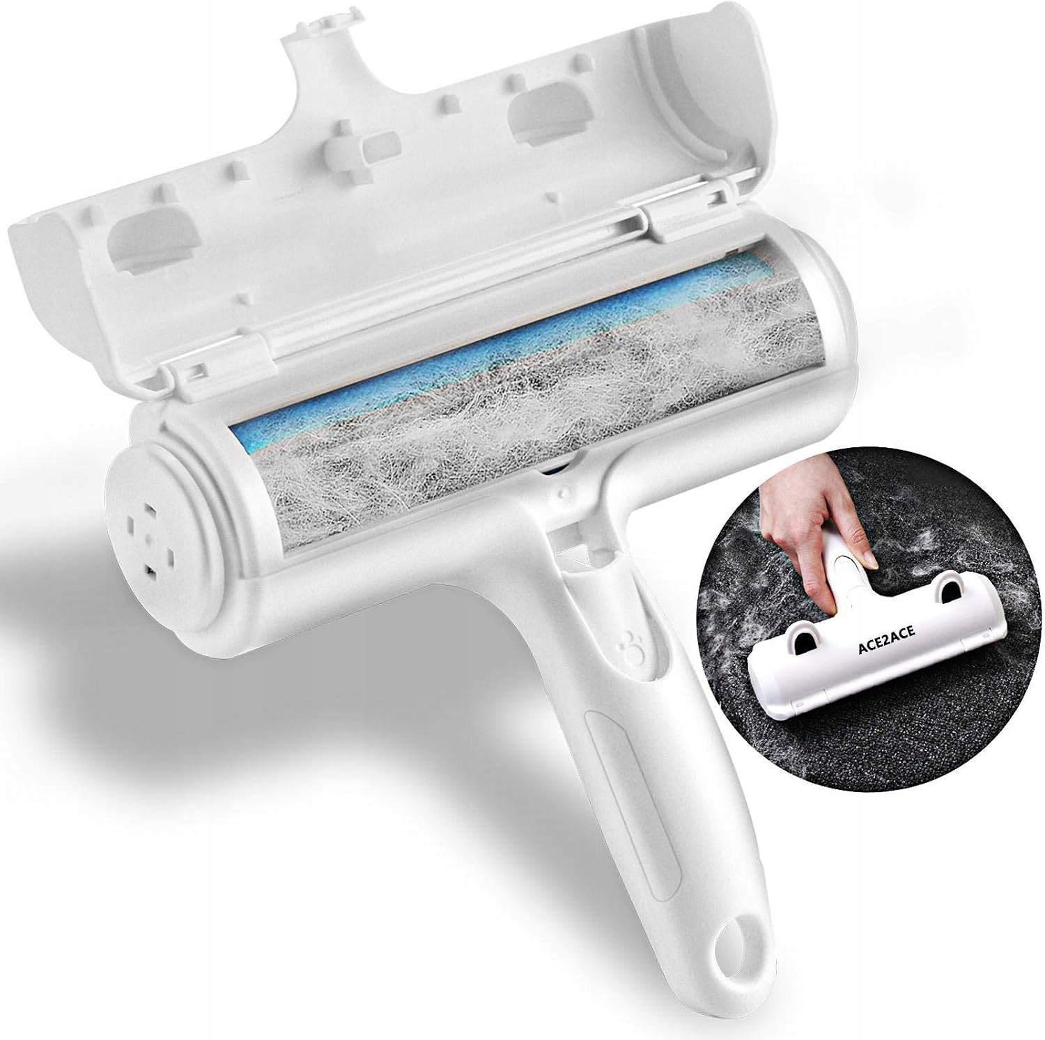 Opakovaně použitelný váleček na zvířecí chlupy – na oblečení, nábytek, koberce