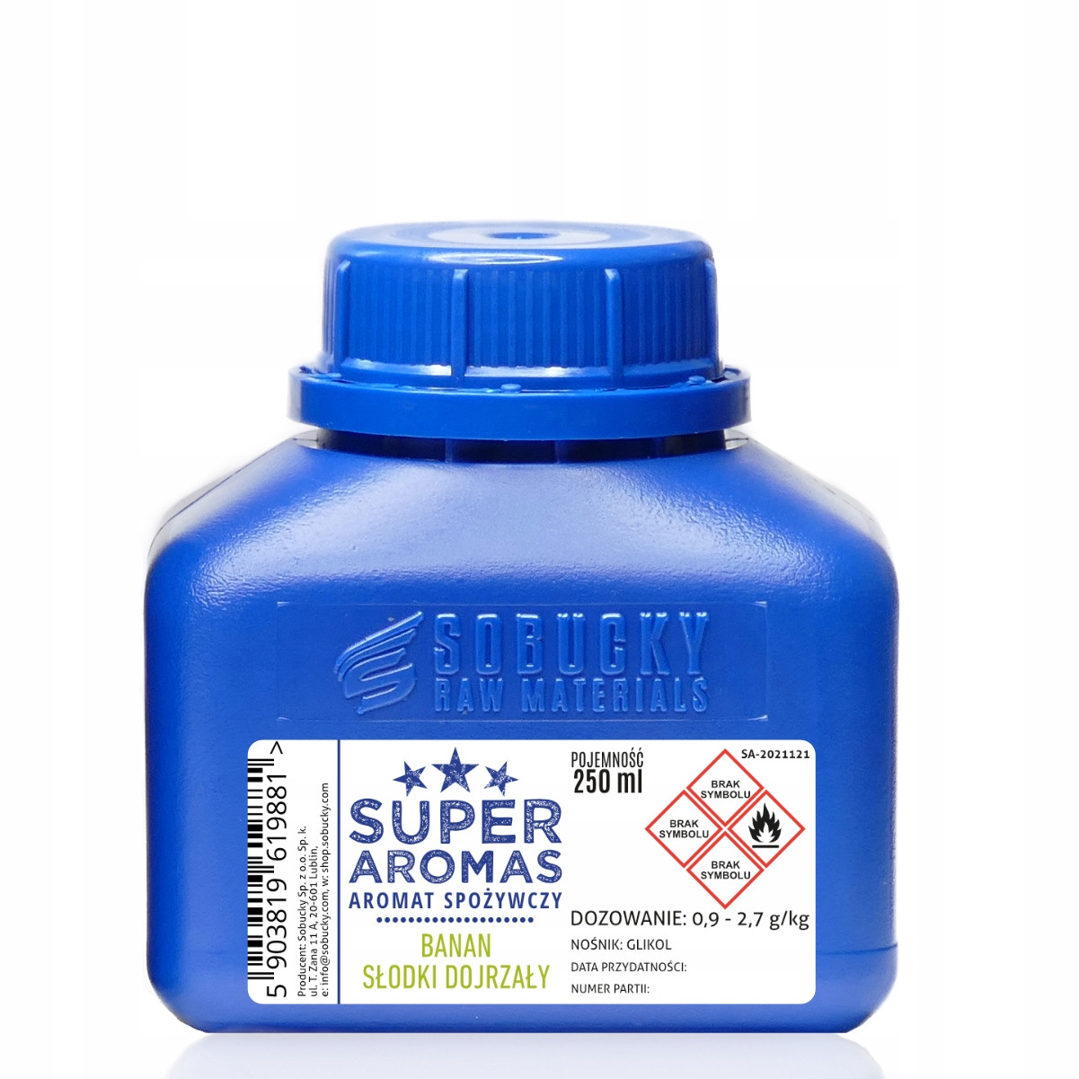 Aromas Potravinářská vůně Banán Sladký Zralý 250 ml