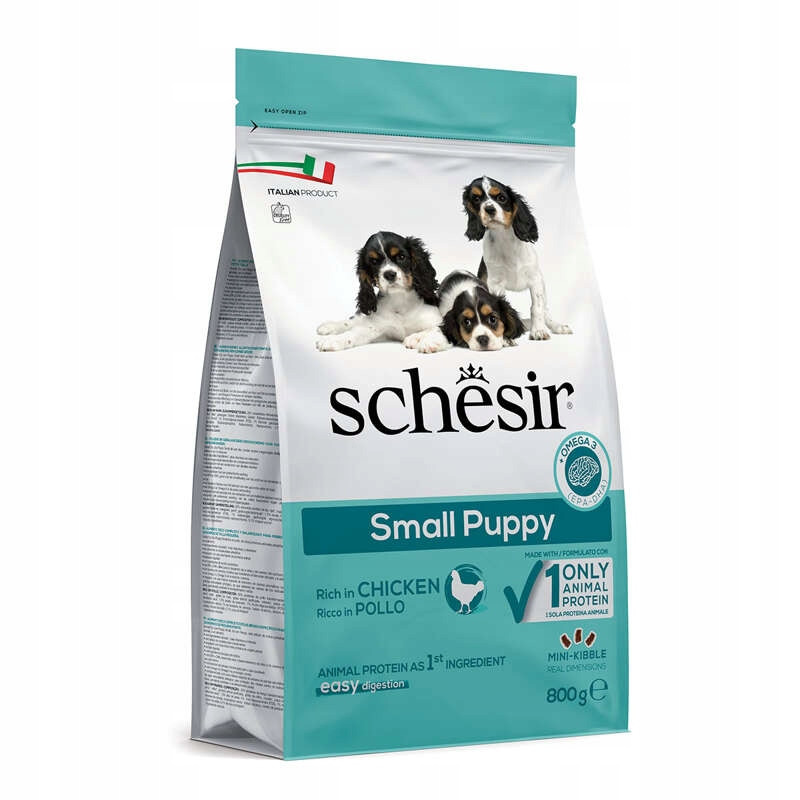 Schesir Suchý pes Small Puppy Kuře 800g