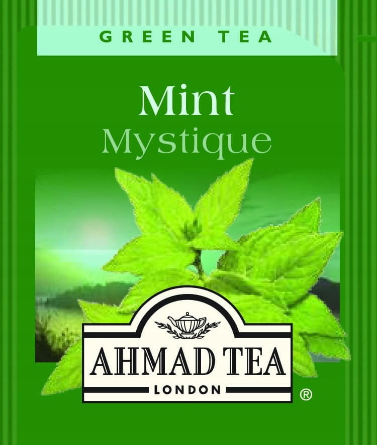 Ahmad Tea Čaj Zelený mátový 500 obálek Green Mint