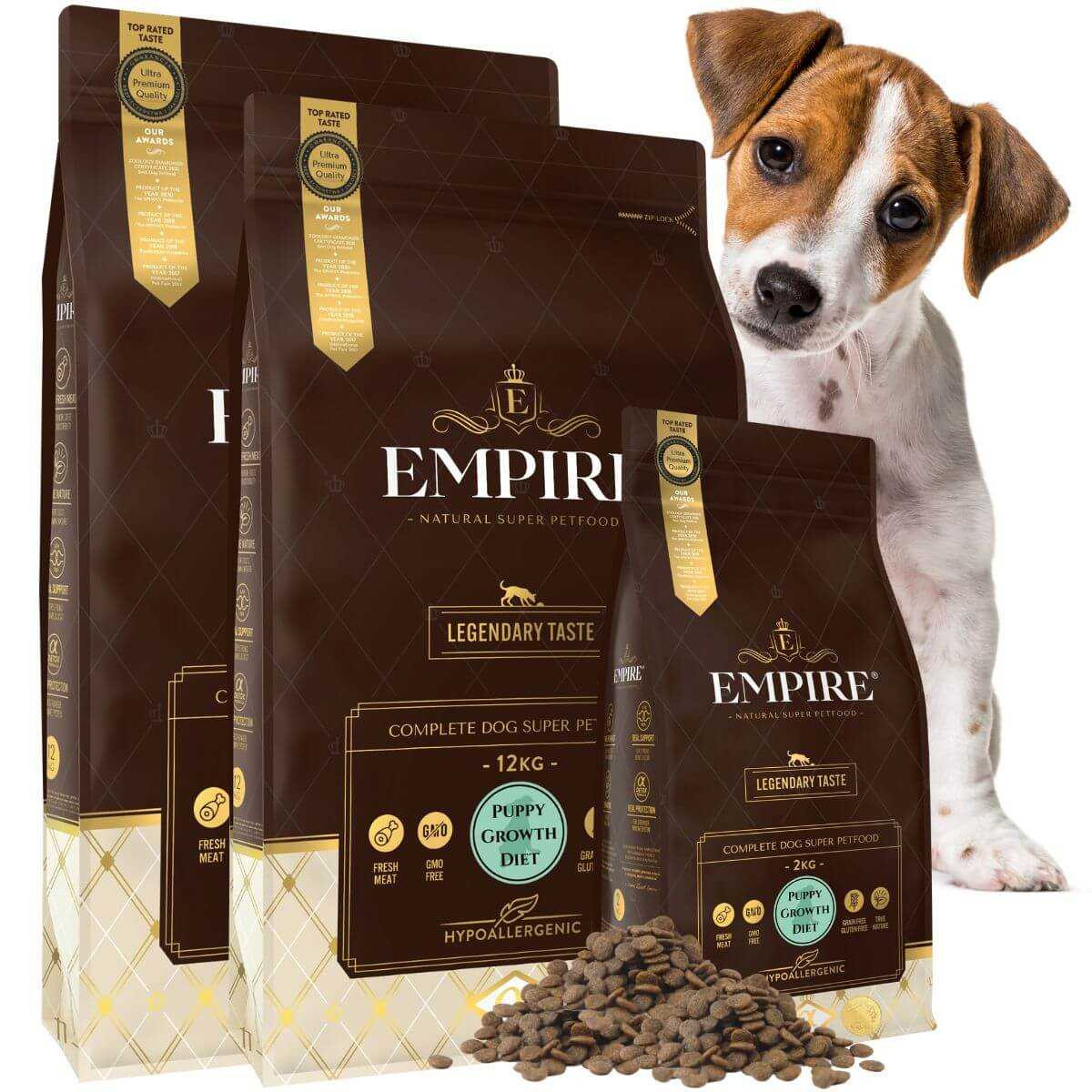 Krmivo Suché Empire Pro Štěně Malé Plemeno Sada 24 kg 2 kg