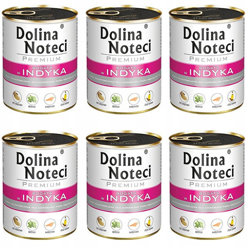 Dolina Noteci Premium pro psa krůta 6x800g