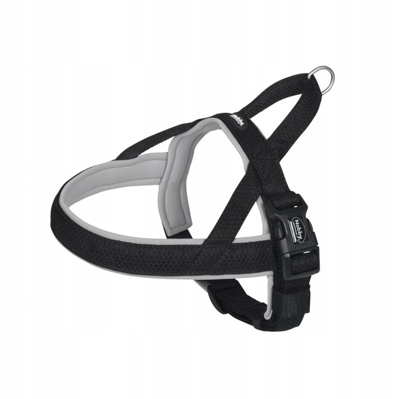 Nobby Norské popruhy velikost L-XL 68-85 cm černo-šedé