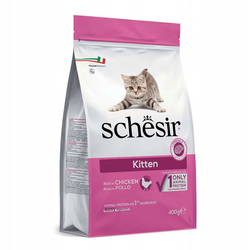 Schesir Suchá kočka Kitten Kuře 400g