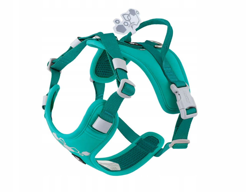 Postroj pro psa Hurtta Peacock velikost: 40-50 beztlakový, odolný, reflexní