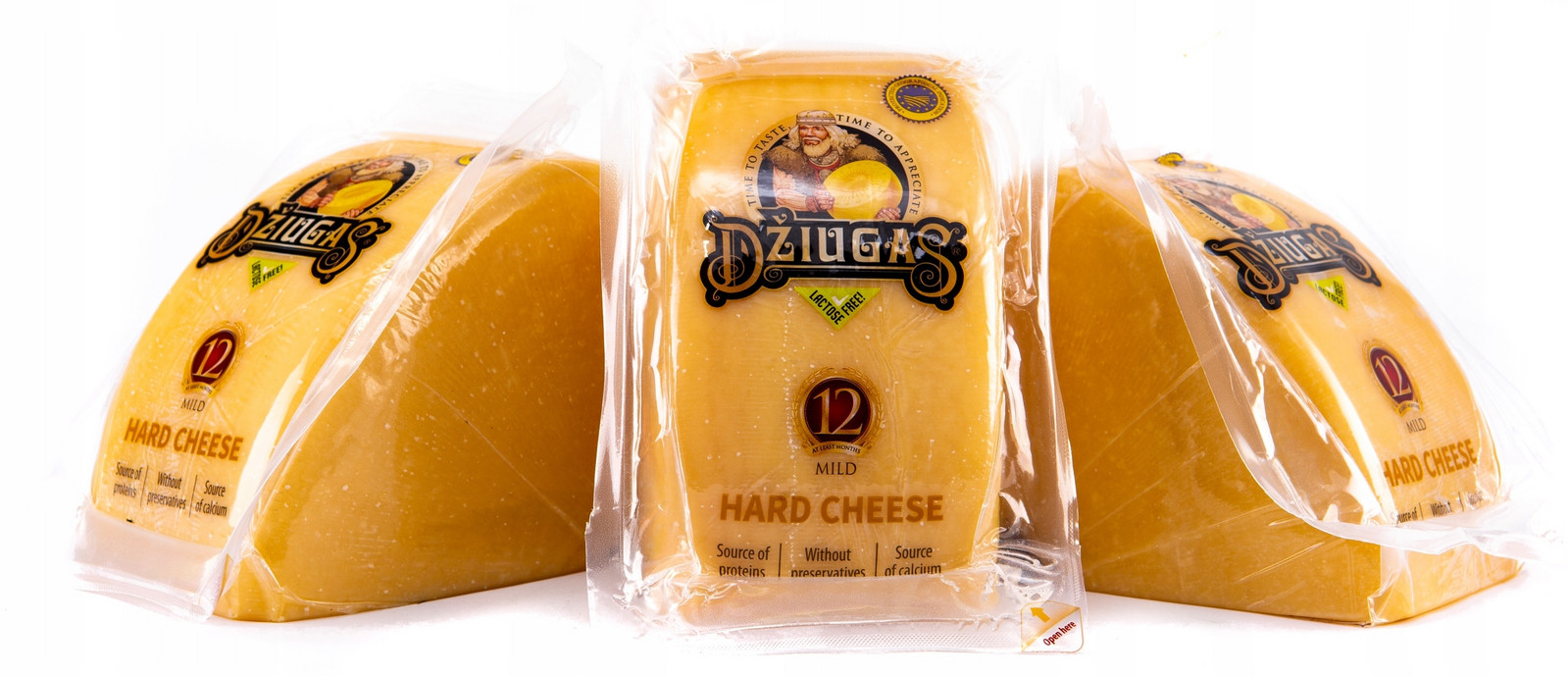 Sýr Džiugas tvrdý 1kg jedinečné chuti zrající 12 měsíců Perla lithium