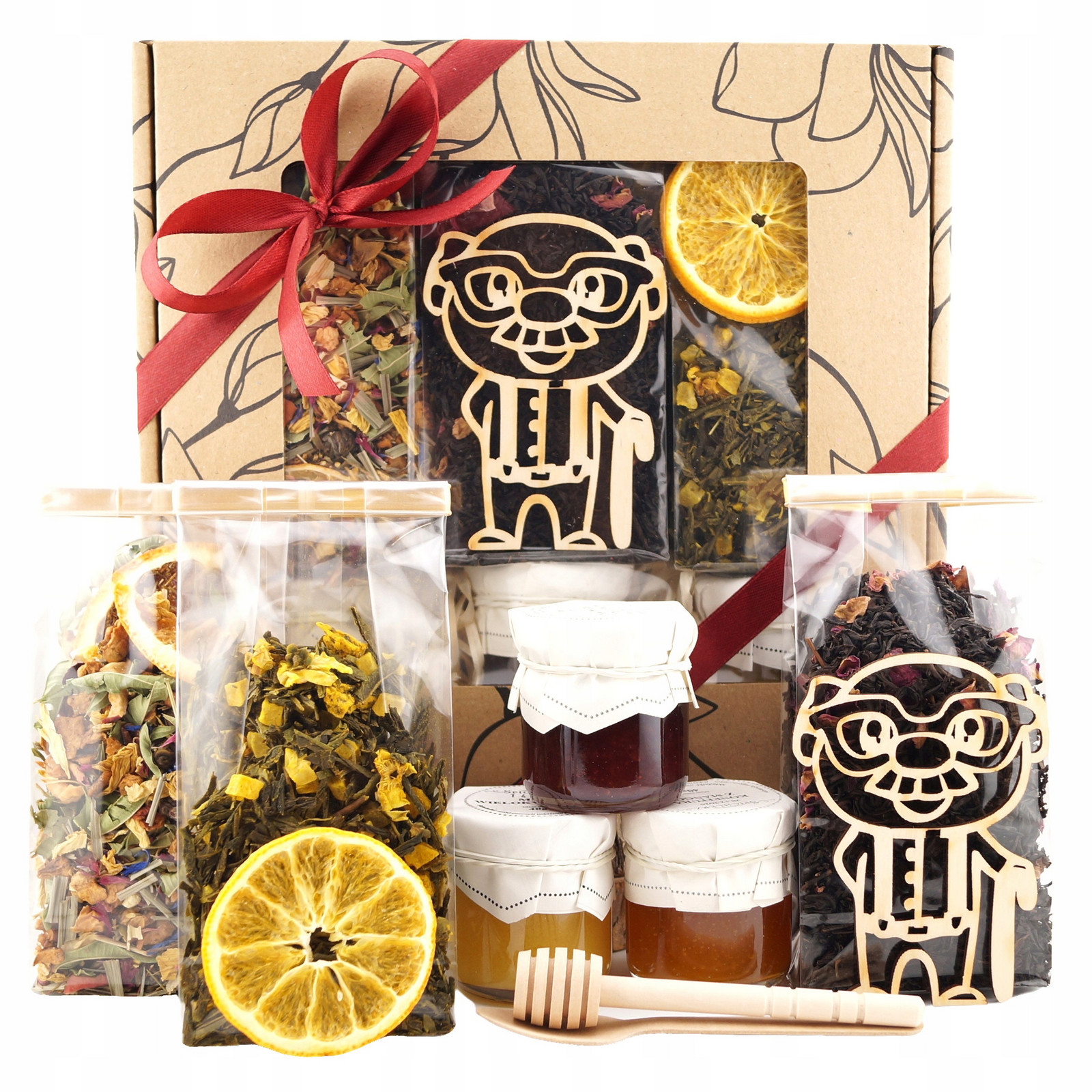Dárková Sada Čaj a sladkosti 