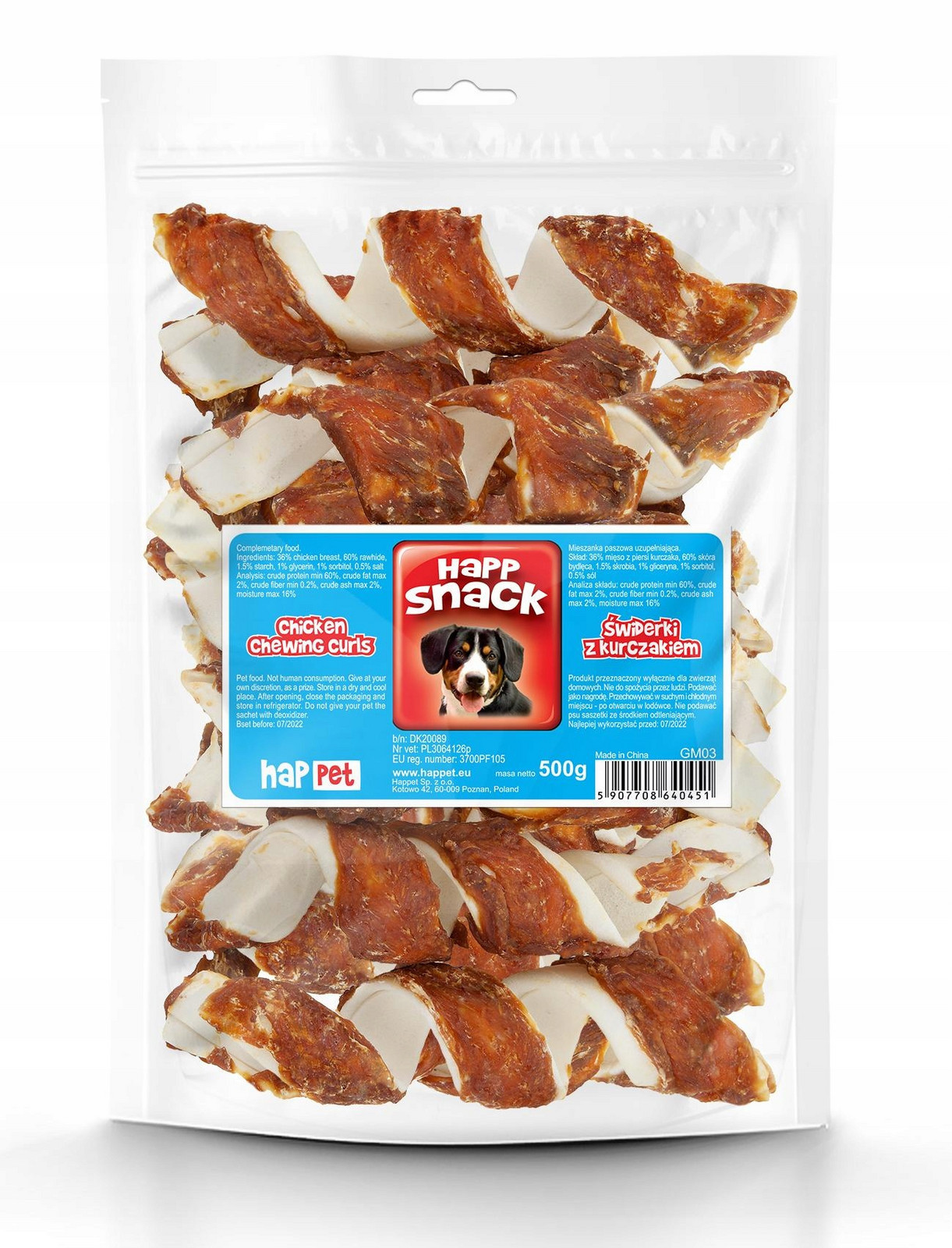 GM03 Svěráky s kuřecím masem