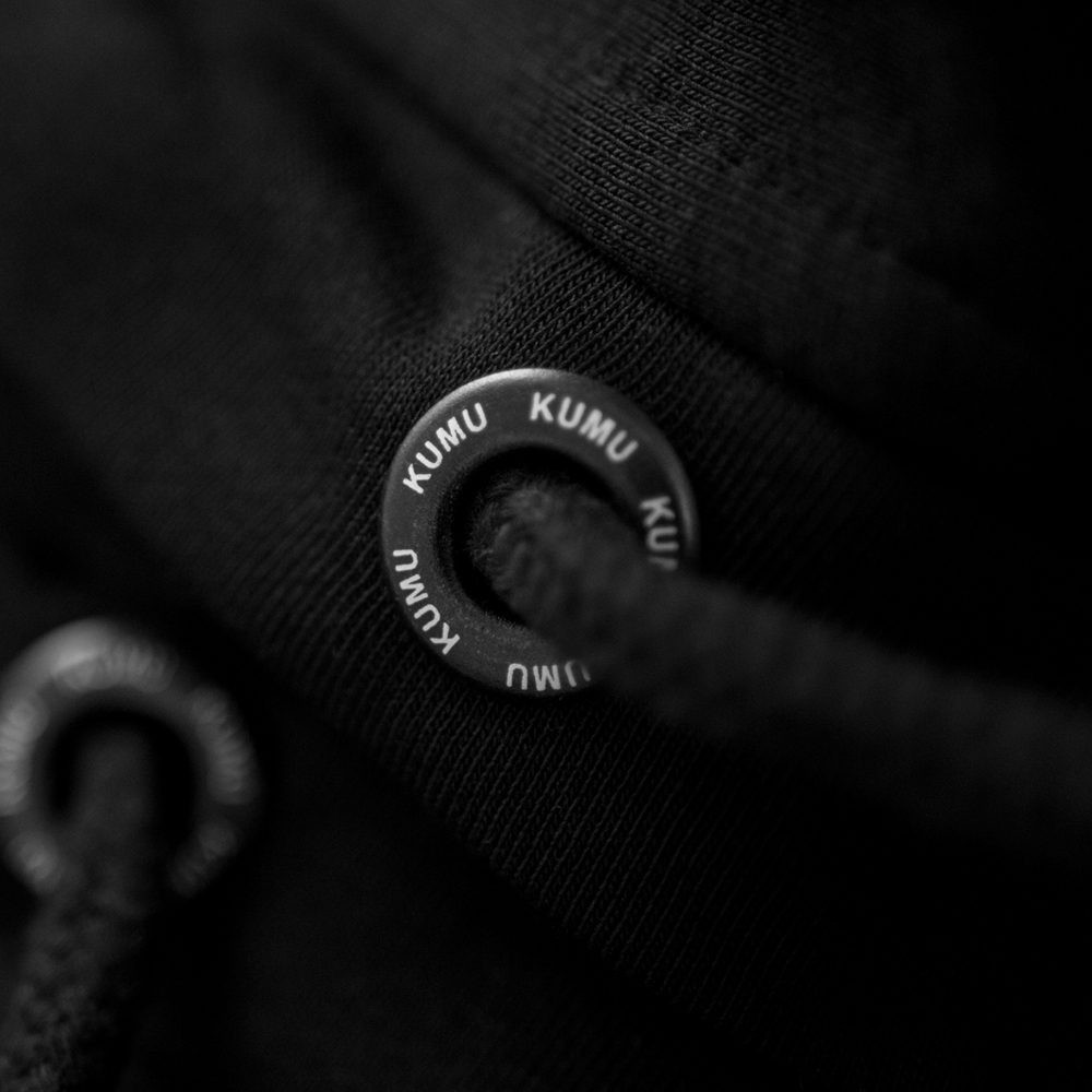 KUMU Mikina Death Rig černá - L