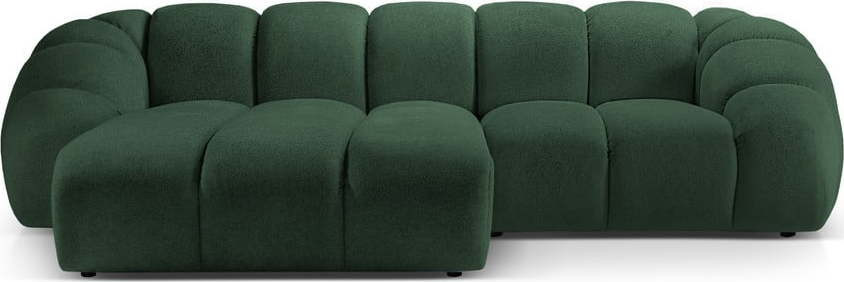 Zelená rohová pohovka (levý roh) Diana – Micadoni