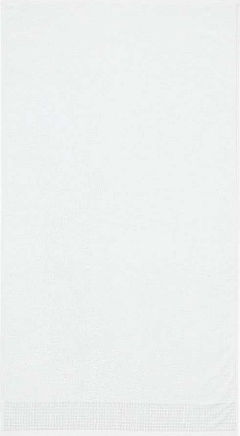 Bílý froté ručník z egyptské bavlny 50x85 cm – Bianca