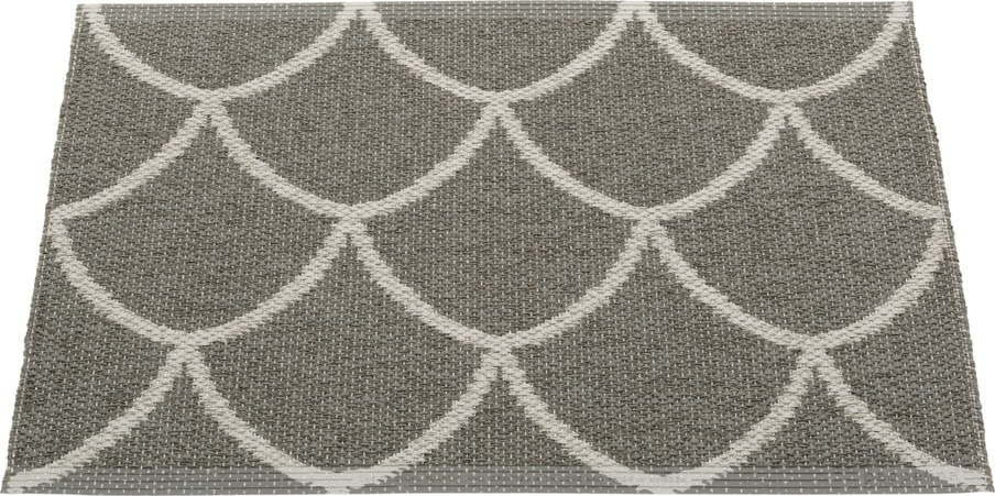 Šedý vnitřní a venkovní koberec 70x50 cm Kotte Charcoal – Pappelina