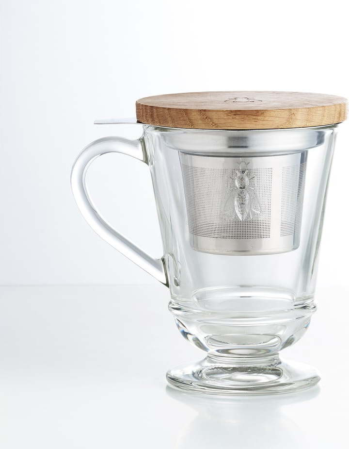 Skleněný hrnek se sítkem 270 ml Abeille – La Rochére