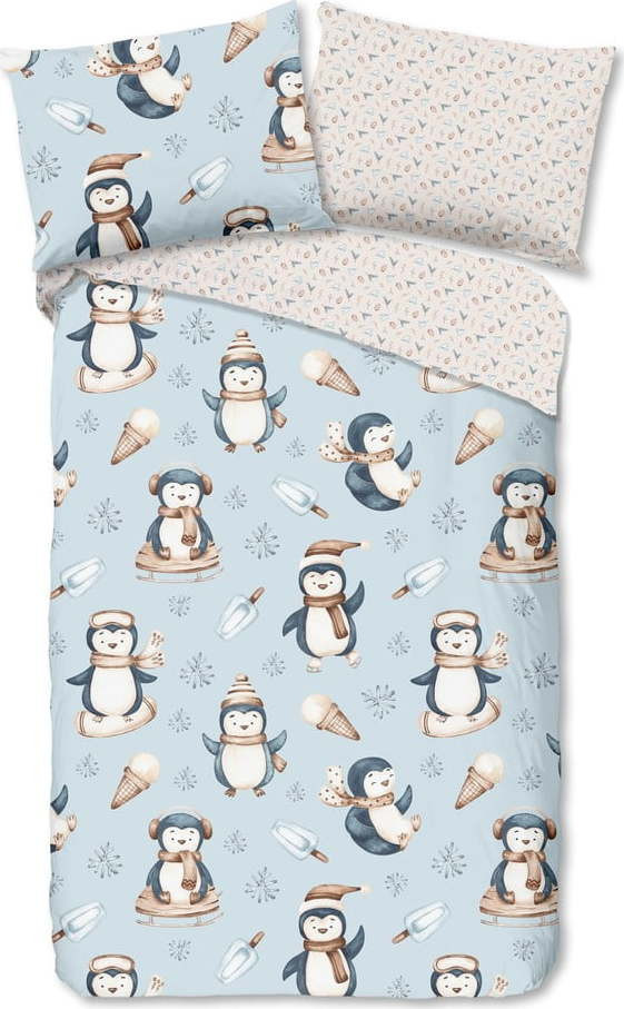 Flanelové dětské povlečení na jednolůžko 140x200 cm Jani – Good Morning