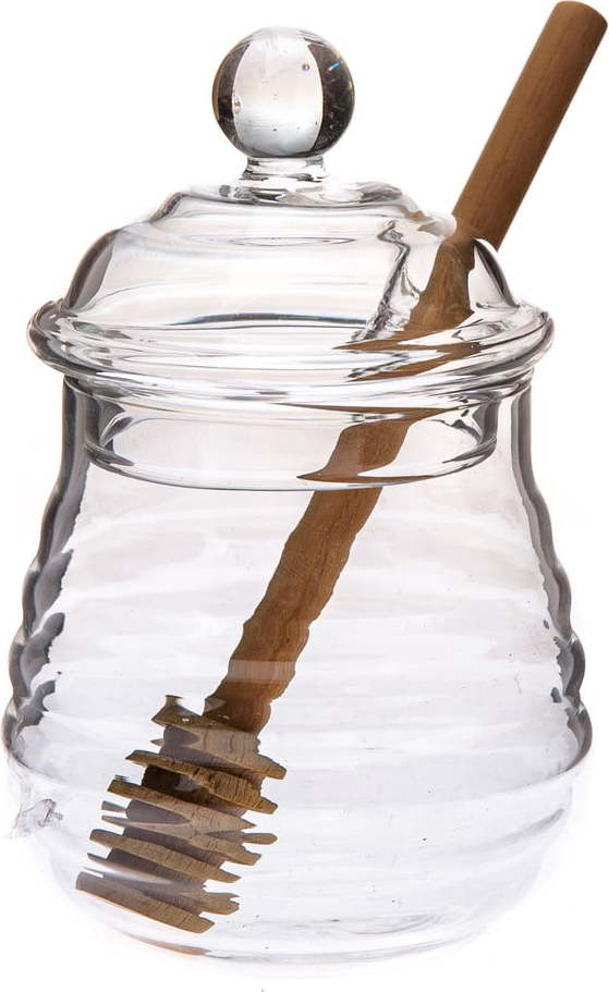 Skleněná dóza na med – Dakls