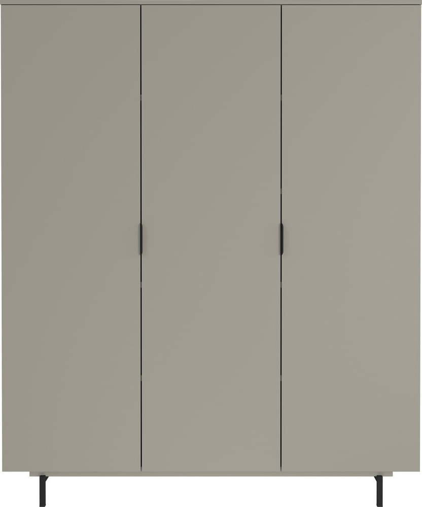 Šedá dětská šatní skříň 158x190x54 cm Tomino – Germania