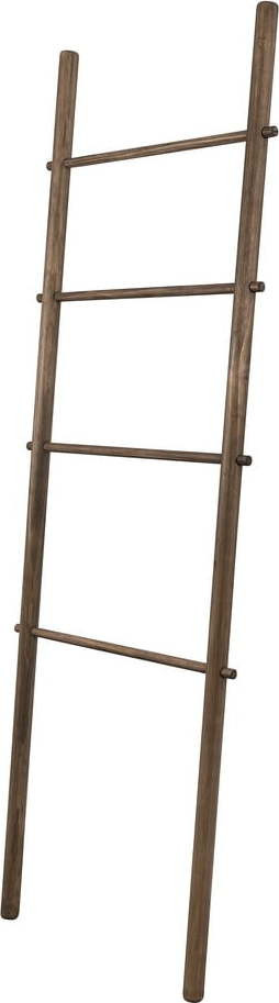 Hnědý dřevěný žebřík na ručníky Roots – Mette Ditmer Denmark