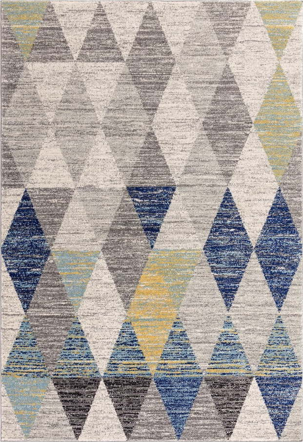 Modrý koberec 200x290 cm Muse Harlequin Blue – Asiatic Carpets