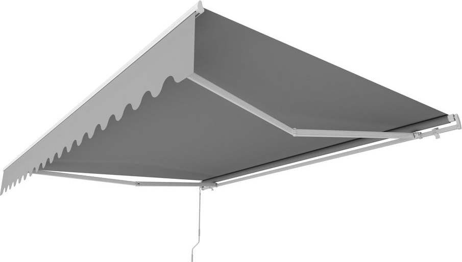 Šedá markýza 200x145 cm – Rojaplast