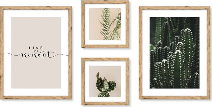 Obrazy v sadě 4 ks 32x42 cm – knor