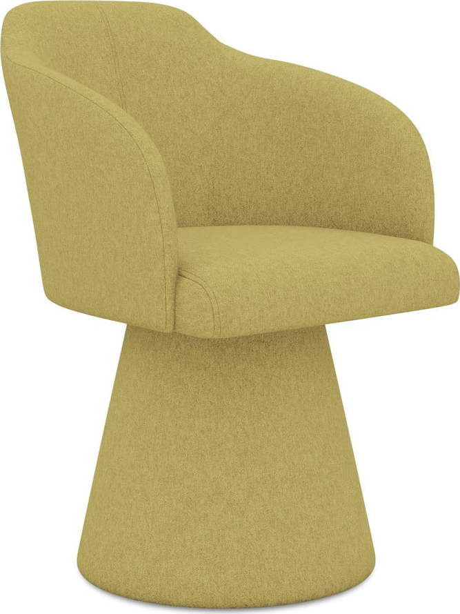 Žlutá jídelní židle Kanoa – Makamii