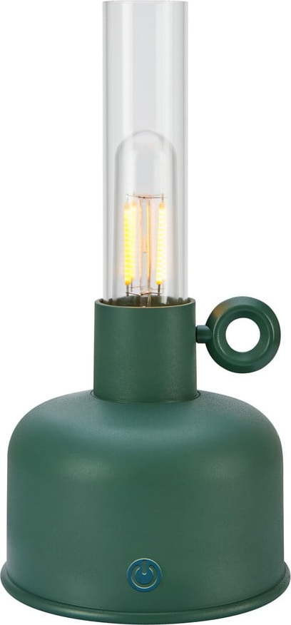 Tmavě zelená LED stolní lampa (výška 22 cm) Astrid – Markslöjd