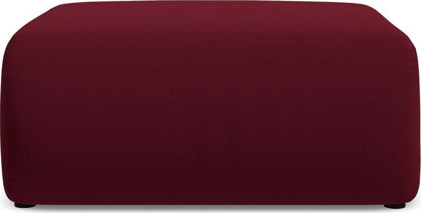 Vínová sametová podnožka Ekahi – Makamii