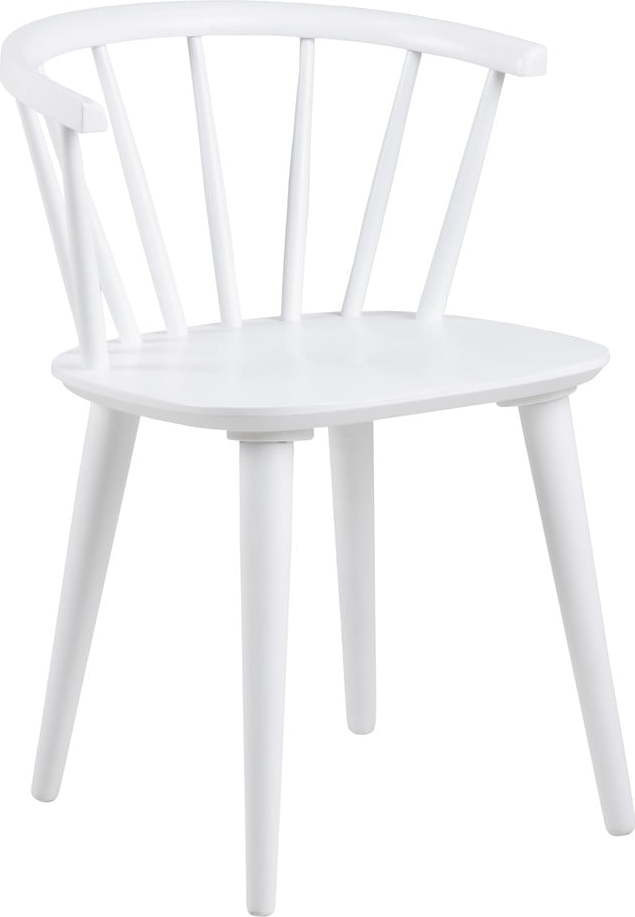 Bílá jídelní židle Ida – Actona