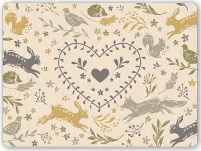 Korkové prostírání 4 ks 29x21 cm Woodland - Cooksmart ®