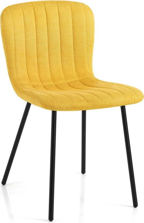 Žluté jídelní židle v sadě 2 ks Cosy – Tomasucci