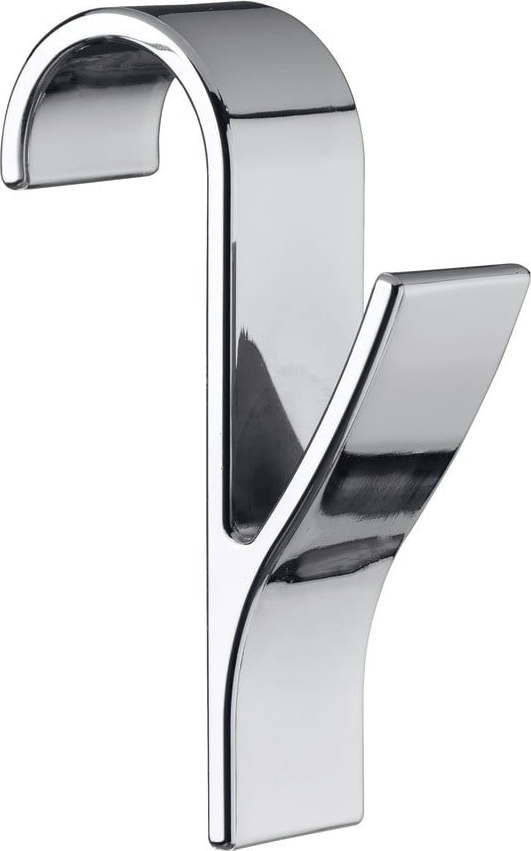 Sada 2 háčků na ručníky z pochromovaného plastu Wenko Radiator