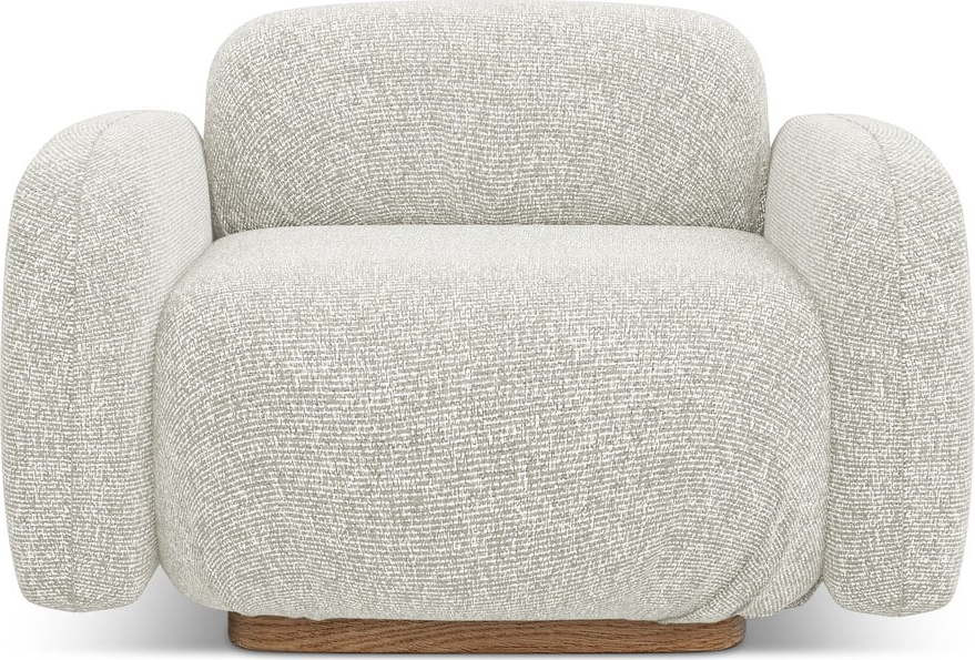 Krémové křeslo Ailani – Makamii