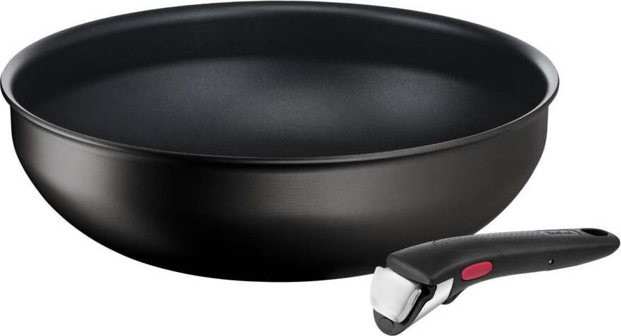 Hliníková pánev s nepřilnavým povrchem a odnímatelnou rukojetí ø 26 cm INGENO Eco Resist L3979302 – Tefal