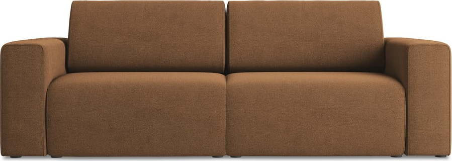 Hnědá modulární pohovka 224 cm Kalea – Makamii