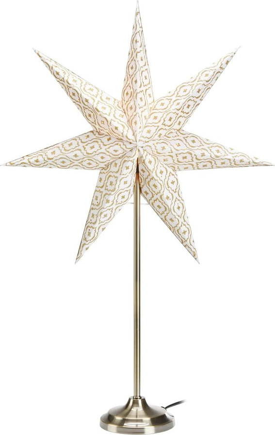 Bílá vánoční světelná dekorace Baroque – Markslöjd